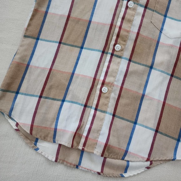 Vintage Plaid Buttondown Shirt kids 8 - Picture 4 of 9